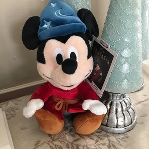 NEW Disney Fantasia Sorcerer Mickey Mouse Phunny Plush